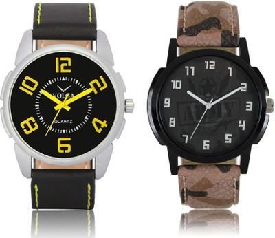 LOREM VL25LR03 New Latest Stylish Designer Leather Belt Attractive Different Combo Watch - For Men
LOREM VL25LR03 New Latest Stylish Designer Leather Belt Attractive Different Combo Watch - For Men