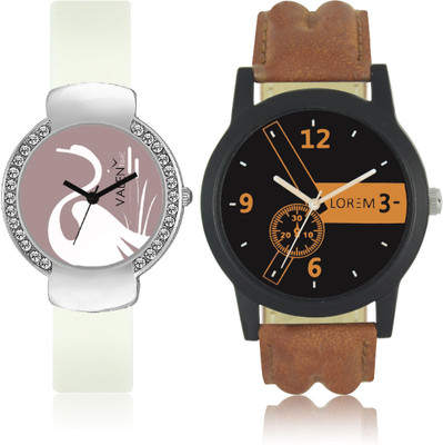 LOREM WAT-W06-0001-W07-0026-COMBOLOREMBlack::Brown::White Designer Stylish Shape Best Offer Combo Couple Watch - For Men & Women
LOREM WAT-W06-0001-W07-0026-COMBOLOREMBlack::Brown::White Designer Stylish Shape Best Offer Combo Couple Watch - For Men & Women
