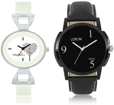 LOREM WAT-W06-0006-W07-0032-COMBOLOREMBlack::White Designer Stylish Shape Best Offer Combo Couple Watch - For Men & Women
LOREM WAT-W06-0006-W07-0032-COMBOLOREMBlack::White Designer Stylish Shape Best Offer Combo Couple Watch - For Men & Women