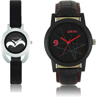 LOREM WAT-W06-0008-W07-0016-COMBOLOREMBlack::Black Designer Stylish Shape Best Offer Combo Couple Watch - For Men & Women
LOREM WAT-W06-0008-W07-0016-COMBOLOREMBlack::Black Designer Stylish Shape Best Offer Combo Couple Watch - For Men & Women