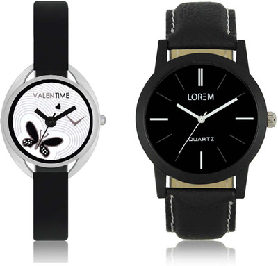 LOREM WAT-W06-0005-W07-0001-COMBOLOREMBlack::White Designer Stylish Shape Best Offer Combo Couple Watch - For Men & Women
LOREM WAT-W06-0005-W07-0001-COMBOLOREMBlack::White Designer Stylish Shape Best Offer Combo Couple Watch - For Men & Women