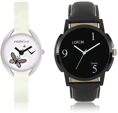 LOREM WAT-W06-0006-W07-0005-COMBOLOREMBlack::White Designer Stylish Shape Best Offer Combo Couple Watch - For Men & Women
LOREM WAT-W06-0006-W07-0005-COMBOLOREMBlack::White Designer Stylish Shape Best Offer Combo Couple Watch - For Men & Women