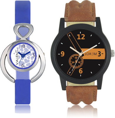 LOREM WAT-W06-0001-W07-0012-COMBOLOREMBlack::Brown::White Designer Stylish Shape Best Offer Combo Couple Watch - For Men & Women
LOREM WAT-W06-0001-W07-0012-COMBOLOREMBlack::Brown::White Designer Stylish Shape Best Offer Combo Couple Watch - For Men & Women