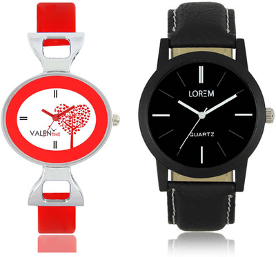 LOREM WAT-W06-0005-W07-0031-COMBOLOREMBlack::White Designer Stylish Shape Best Offer Combo Couple Watch - For Men & Women
LOREM WAT-W06-0005-W07-0031-COMBOLOREMBlack::White Designer Stylish Shape Best Offer Combo Couple Watch - For Men & Women