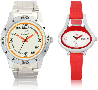 LOREM VL04LR206 New Latest Stylish Designer Leather-Metal Belt Attractive Different Combo Watch - For Men & Women
LOREM VL04LR206 New Latest Stylish Designer Leather-Metal Belt Attractive Different Combo Watch - For Men & Women