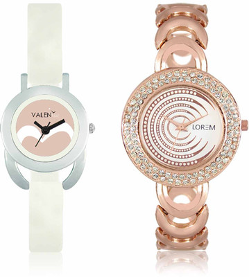 LOREM WAT-W06-0202-W07-0020-COMBOLOREMWhite::White Designer Stylish Shape Best Offer Bracelet Combo Watch - For Women
LOREM WAT-W06-0202-W07-0020-COMBOLOREMWhite::White Designer Stylish Shape Best Offer Bracelet Combo Watch - For Women