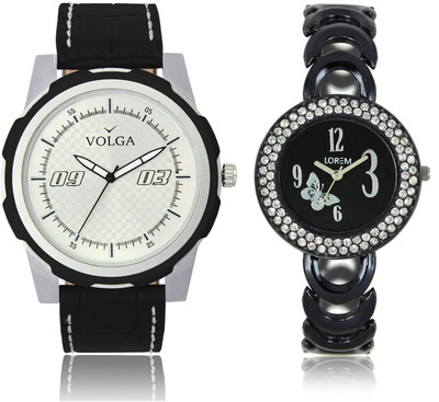 LOREM VL40LR201 New Latest Stylish Designer Leather-Metal Belt Attractive Different Combo Watch - For Men & Women
LOREM VL40LR201 New Latest Stylish Designer Leather-Metal Belt Attractive Different Combo Watch - For Men & Women
