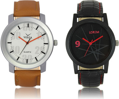 LOREM VL27LR08 New Latest Stylish Designer Leather Belt Attractive Different Combo Watch - For Men
LOREM VL27LR08 New Latest Stylish Designer Leather Belt Attractive Different Combo Watch - For Men