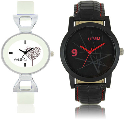 LOREM WAT-W06-0008-W07-0032-COMBOLOREMBlack::White Designer Stylish Shape Best Offer Combo Couple Watch - For Men & Women
LOREM WAT-W06-0008-W07-0032-COMBOLOREMBlack::White Designer Stylish Shape Best Offer Combo Couple Watch - For Men & Women