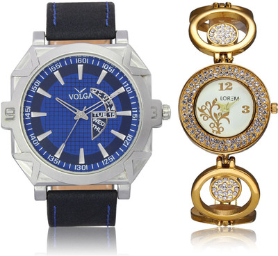 LOREM VL44LR204 New Latest Stylish Designer Leather-Metal Belt Attractive Different Combo Watch - For Men & Women
LOREM VL44LR204 New Latest Stylish Designer Leather-Metal Belt Attractive Different Combo Watch - For Men & Women