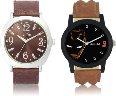 LOREM VL46LR04 New Latest Stylish Designer Leather Belt Attractive Different Combo Watch - For Men
LOREM VL46LR04 New Latest Stylish Designer Leather Belt Attractive Different Combo Watch - For Men