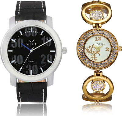 LOREM VL39LR204 New Latest Stylish Designer Leather-Metal Belt Attractive Different Combo Watch - For Men & Women
LOREM VL39LR204 New Latest Stylish Designer Leather-Metal Belt Attractive Different Combo Watch - For Men & Women