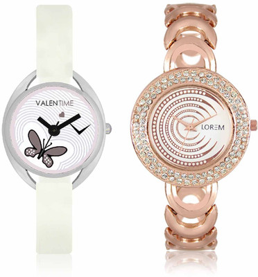LOREM WAT-W06-0202-W07-0005-COMBOLOREMWhite::White Designer Stylish Shape Best Offer Bracelet Combo Watch - For Women
LOREM WAT-W06-0202-W07-0005-COMBOLOREMWhite::White Designer Stylish Shape Best Offer Bracelet Combo Watch - For Women