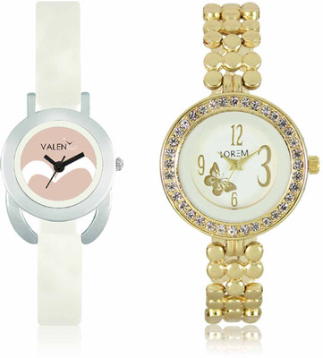 LOREM WAT-W06-0203-W07-0020-COMBOLOREMWhite::White Designer Stylish Shape Best Offer Bracelet Combo Watch - For Women
LOREM WAT-W06-0203-W07-0020-COMBOLOREMWhite::White Designer Stylish Shape Best Offer Bracelet Combo Watch - For Women