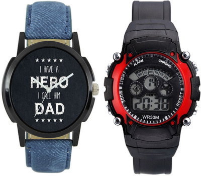 SRK ENTERPRISE Kids Watch Combo With Stylish And Premium Collection LK62 Watch - For Boys
SRK ENTERPRISE Kids Watch Combo With Stylish And Premium Collection LK62 Watch - For Boys