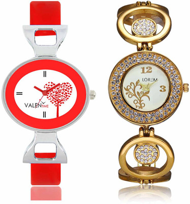 LOREM WAT-W06-0204-W07-0031-COMBOLOREMWhite::White Designer Stylish Shape Best Offer Bracelet Combo Watch - For Women
LOREM WAT-W06-0204-W07-0031-COMBOLOREMWhite::White Designer Stylish Shape Best Offer Bracelet Combo Watch - For Women