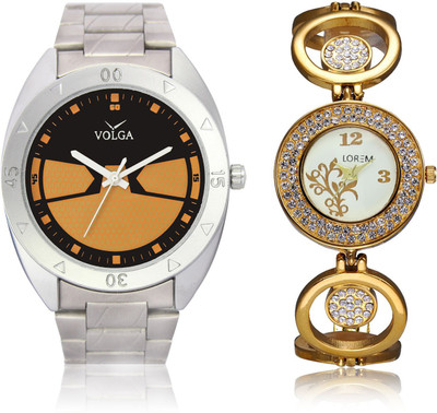 LOREM VL03LR204 New Latest Stylish Designer Metal Belt Attractive Different Combo Watch - For Men & Women
LOREM VL03LR204 New Latest Stylish Designer Metal Belt Attractive Different Combo Watch - For Men & Women