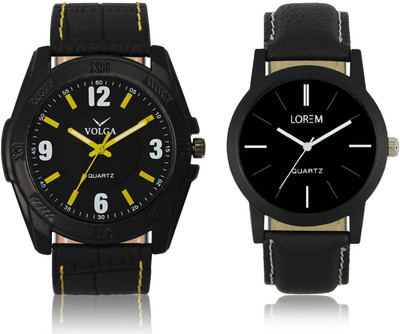 LOREM VL17LR05 New Latest Stylish Designer Leather Belt Attractive Different Combo Watch - For Men
LOREM VL17LR05 New Latest Stylish Designer Leather Belt Attractive Different Combo Watch - For Men