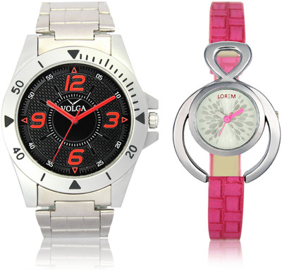 LOREM VL02LR205 New Latest Stylish Designer Leather-Metal Belt Attractive Different Combo Watch - For Men & Women
LOREM VL02LR205 New Latest Stylish Designer Leather-Metal Belt Attractive Different Combo Watch - For Men & Women