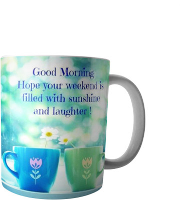 RD Creations Specially Designed Good Morning Coffee PWMGM2100 Ceramic Mug(300 ml), Multicolor
RD Creations Specially Designed Good Morning Coffee PWMGM2100 Ceramic Mug(300 ml), Multicolor