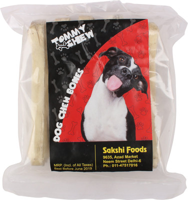 TommyChew TommyChew Pressed Bones for Dogs 6 Inch (Pack of 5) Dog Chew(750 g, Pack of 5)
TommyChew TommyChew Pressed Bones for Dogs 6 Inch (Pack of 5) Dog Chew(750 g, Pack of 5)