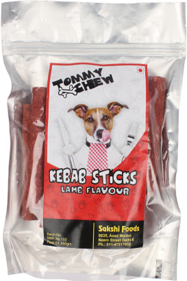 TommyChew TommyChew Kebab Treat for Dogs Lamb Flavour (450 gms) Lamb Dog Chew(450 g, Pack of 1)
TommyChew TommyChew Kebab Treat for Dogs Lamb Flavour (450 gms) Lamb Dog Chew(450 g, Pack of 1)