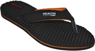 Health Line Flip Flops, Orange
