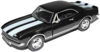 Kinsmart 5'' Die Cast Metal 1:37 Scale 1967 Chevrolet Camaro Z/28 with Doors Openable and Pull Back Action(Black)
Kinsmart 5'' Die Cast Metal 1:37 Scale 1967 Chevrolet Camaro Z/28 with Doors Openable and Pull Back Action(Black)