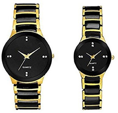 Aaradhya Fashion Designer Couple Pair Combo Watch - For Couple