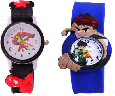 SS Traders Black spiderman and Blue Ben10 strap watches-Birthday Return Gift for Kids Watch - For Boys & Girls
SS Traders Black spiderman and Blue Ben10 strap watches-Birthday Return Gift for Kids Watch - For Boys & Girls