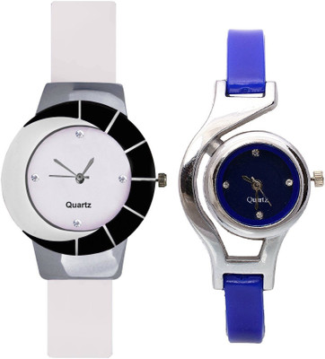 KNACK Black white different design beautiful with glory round different shape blue women Watch - For Girls
KNACK Black white different design beautiful with glory round different shape blue women Watch - For Girls