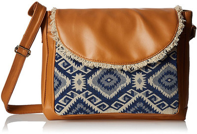 Kanvas Katha KKSMX002 Sling Bag(Beige, 5)