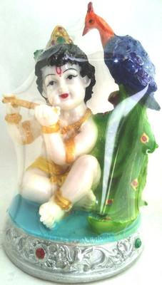 Zelator Bal Krishna with Mor statue Decorative Showpiece - 19 cm(Porcelain, Multicolor)
Zelator Bal Krishna with Mor statue Decorative Showpiece - 19 cm(Porcelain, Multicolor)