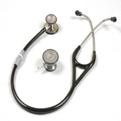 Lifeline Max - 3 - SS - Black Acoustic Stethoscope(Black)