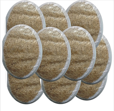 JEOGA Loofah(Pack of 10), Brown