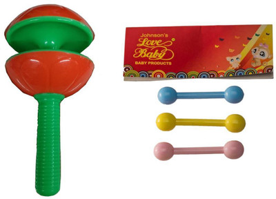 Love Baby BT23 Green Combo Rattle(Green)