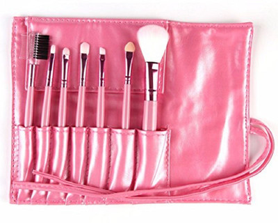 NESA 7 Pcs Make Brush Kit with Sleek Pouch(Pack of 7)