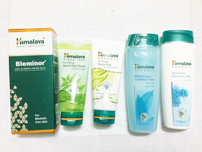 Himalaya Bleminor Anti Blemish Cream, Purifying Neem Face Wash, Purifying Neem Pack, Refreshing & Clarifying Toner, Refreshing Cleansing Milk(Set of)
Himalaya Bleminor Anti Blemish Cream, Purifying Neem Face Wash, Purifying Neem Pack, Refreshing & Clarifying Toner, Refreshing Cleansing Milk(Set of)