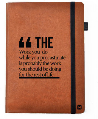 Hamee A5 Notebook(Designer Printed PU Leather Undated A5 Notebook Planner, Tan) 
Hamee A5 Notebook(Designer Printed PU Leather Undated A5 Notebook Planner, Tan)