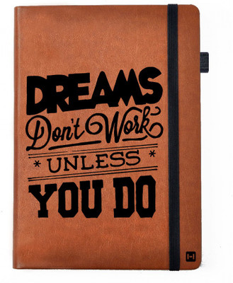Hamee A5 Notebook(Designer Printed PU Leather Undated A5 Notebook Planner, Tan)
Hamee A5 Notebook(Designer Printed PU Leather Undated A5 Notebook Planner, Tan)