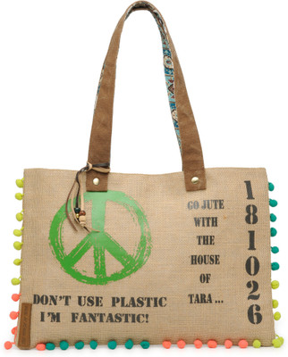 The House of Tara Shoulder Bag(Brown, Green)