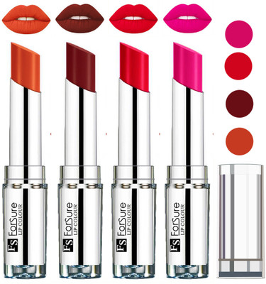 Forsure Wine,Ruby Red,Rose Pink,Brick Nude VELVET MATTE LIPSTICK(Wine,Ruby Red,Rose Pink,Brick Nude)
Forsure Wine,Ruby Red,Rose Pink,Brick Nude VELVET MATTE LIPSTICK(Wine,Ruby Red,Rose Pink,Brick Nude)