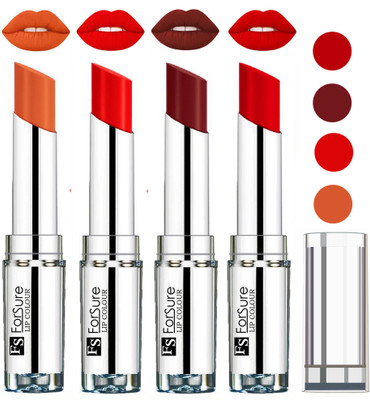 Forsure Romantic Red,Orange,Wine,Nude VELVET MATTE LIPSTICK(Romantic Red,Orange,Wine,Nude, 16 g)
Forsure Romantic Red,Orange,Wine,Nude VELVET MATTE LIPSTICK(Romantic Red,Orange,Wine,Nude, 16 g)