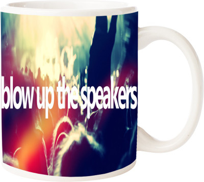Maison N Mode Blow Up The Speakers Coffee Ceramic Mug(330 ml), Multicolor
Maison N Mode Blow Up The Speakers Coffee Ceramic Mug(330 ml), Multicolor