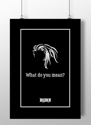 Justin Biber, what do u mean Wall Poster A4 Fine Art Print(11.69 inch X 8.27 inch, Rolle)
Justin Biber, what do u mean Wall Poster A4 Fine Art Print(11.69 inch X 8.27 inch, Rolle)