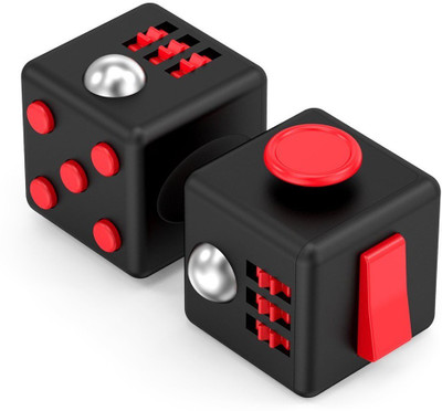 VibeX ® Fidget Cube for Fidgeters Stress Reliever Relieving ADD, ADHD, Anxiety and Boredom bearing(Black)
VibeX ® Fidget Cube for Fidgeters Stress Reliever Relieving ADD, ADHD, Anxiety and Boredom bearing(Black)