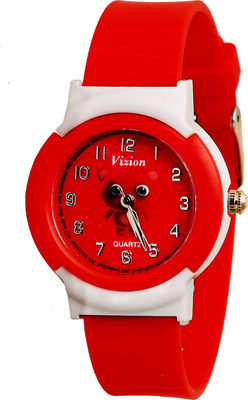 Vizion 8811-7-1 Doby-The Angry Panda Cartoon Character Watch - For Boys & Girls