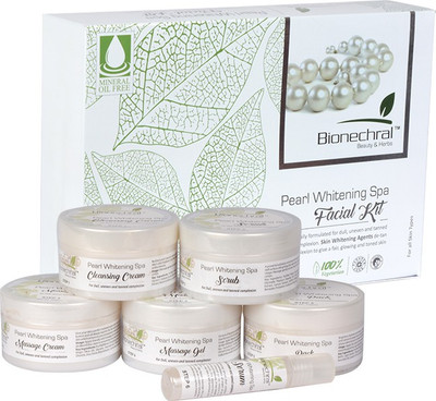 Bionechral Pearl Whitening Spa Facial Kits 280 g(Set of 6)