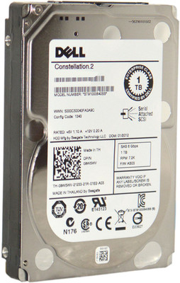 Dell Constellation.2 1 TB Servers Internal Hard Disk Drive (ST91000640SS (09W5WV))
Dell Constellation.2 1 TB Servers Internal Hard Disk Drive (ST91000640SS (09W5WV))