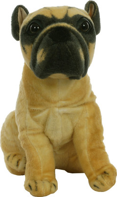 Aarushi Stuffed Toy Doggy - 24 cm(Multicolor)